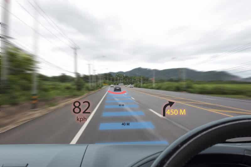 Ford Explorer’s Heads Up Display