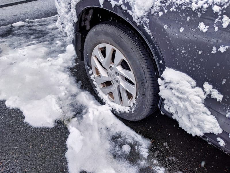 Honda Insight Good in Snow