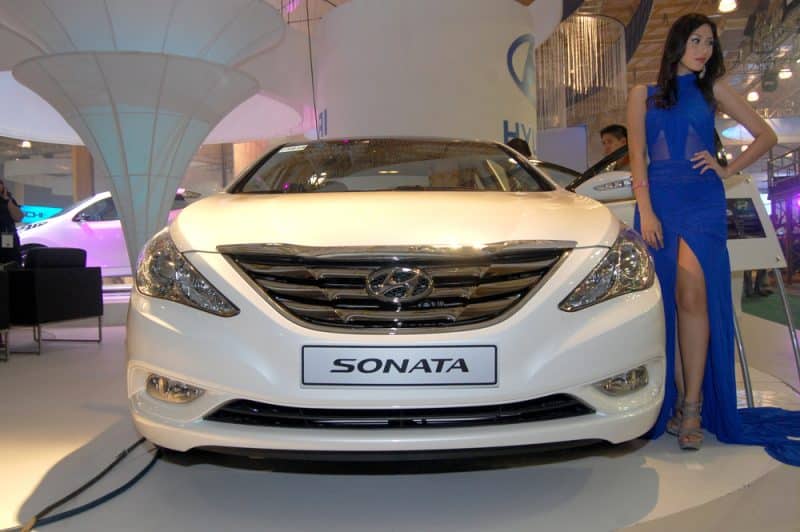 Hyundai Sonata A Girl Car