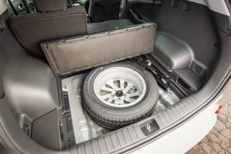Hyundai Tucson Have A Spare Tire