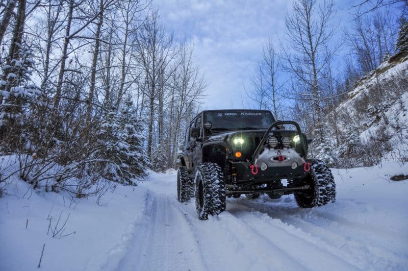 Jeep Wrangler Need Snow Chains