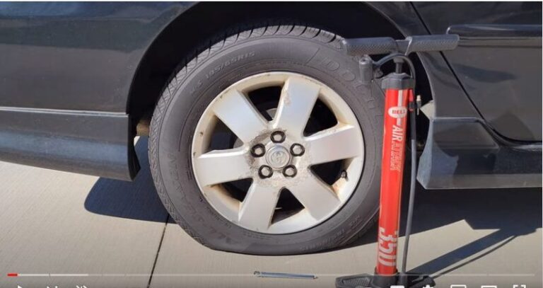 Can A Bike Pump Inflate A Car Tire?