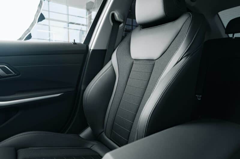 Leather Seats Of A New Luxury Car
