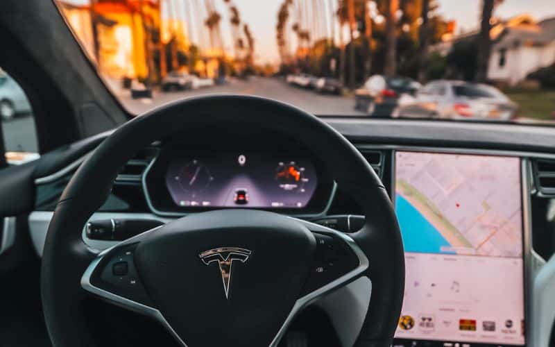 Tesla Dashboard.